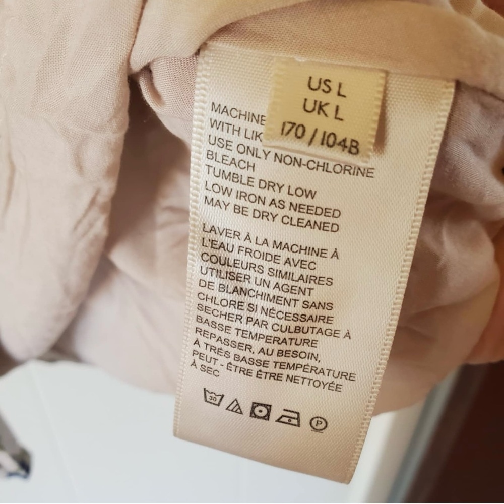 Free People Lighten Up Tea Combo Mini Dress Large - Picture 9 of 13